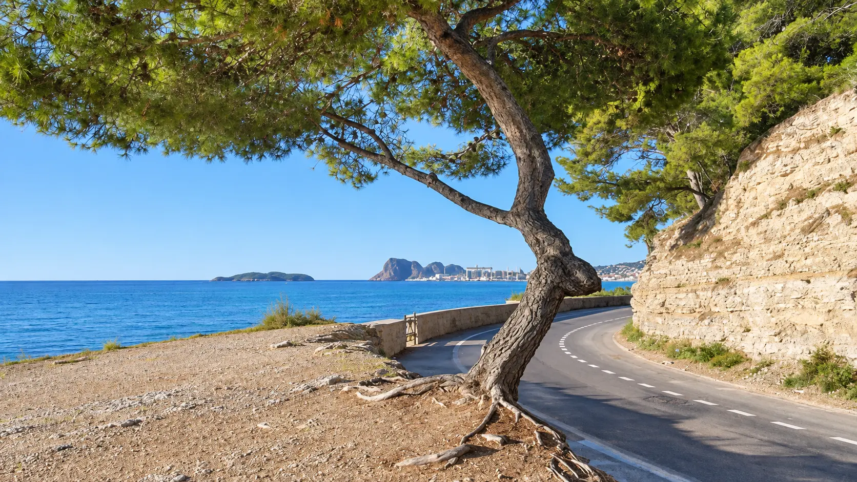La route des crêtes vers Cassis