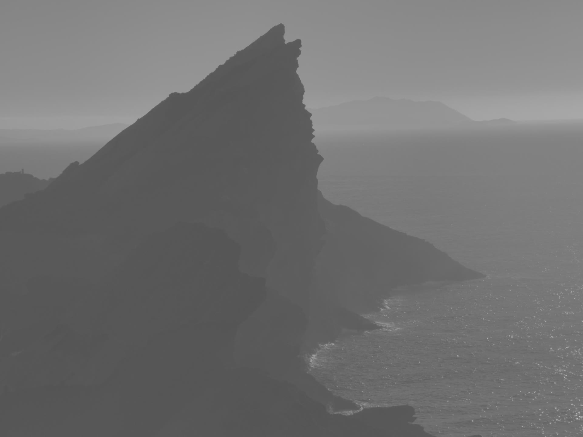 Le rocher du Bec de l'Aigle plongeant dans la Méditerranée, La Ciotat