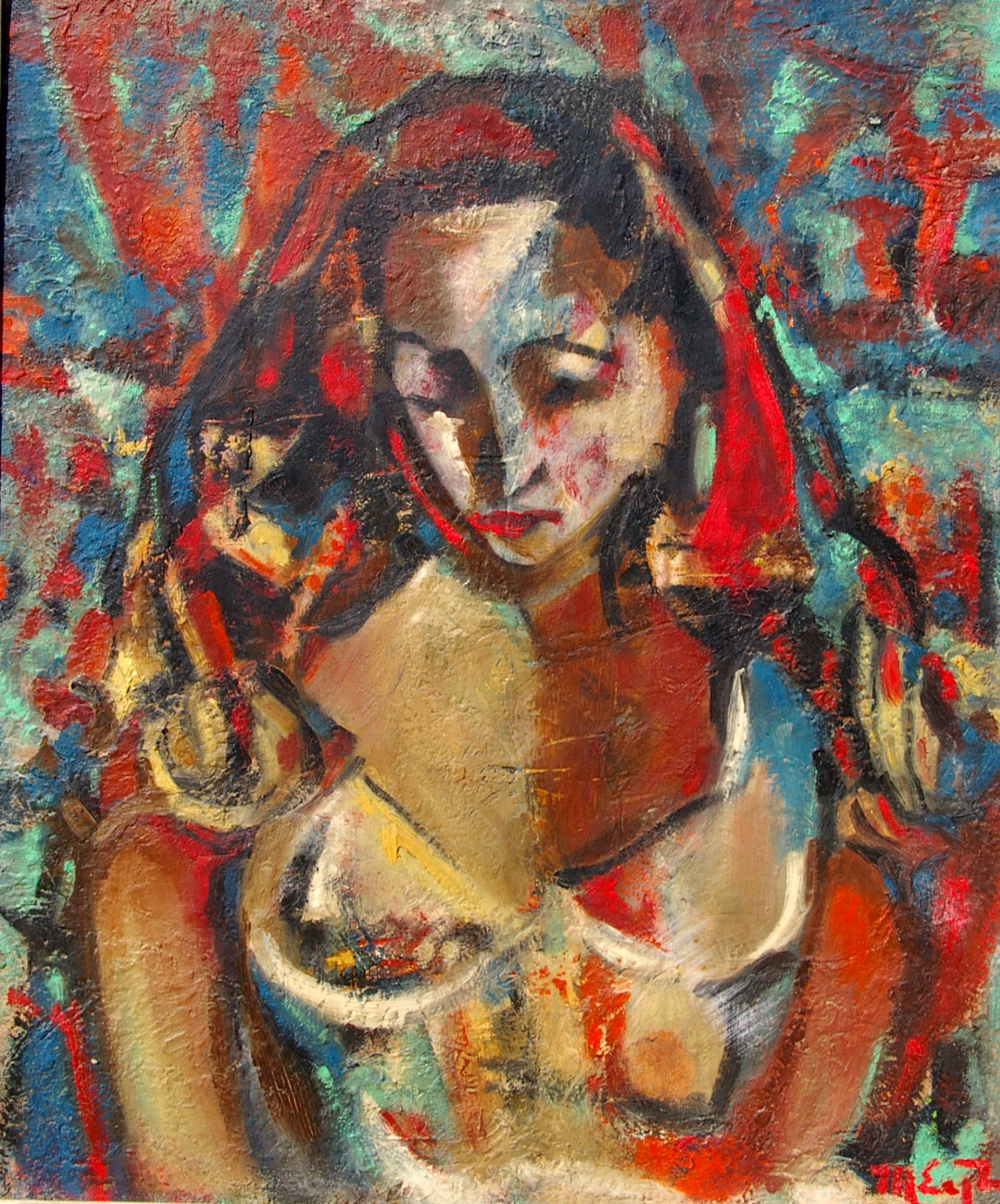 Maurice Experton, « Portrait de Michèle »